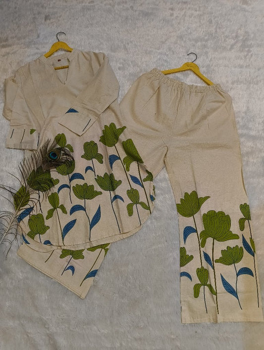 Floral Print Lounge Pants