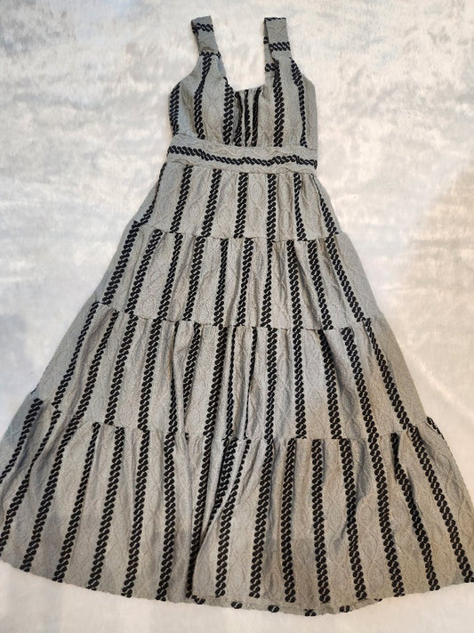 Striped Tiered Dress