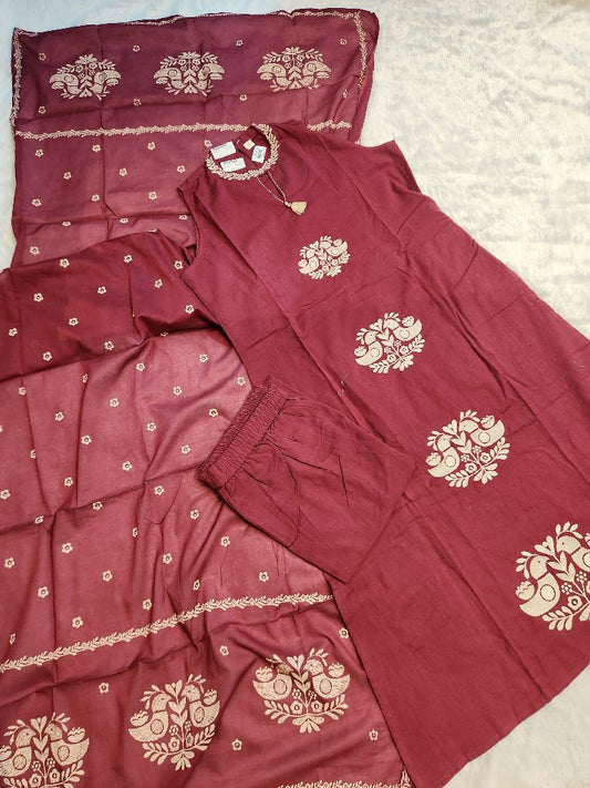 Embroidered Kurta Set