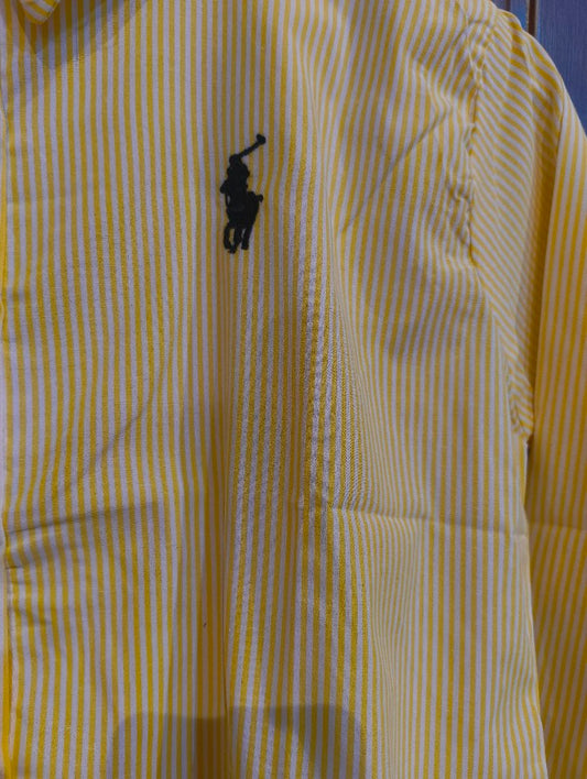 Striped Button-Up Shirt