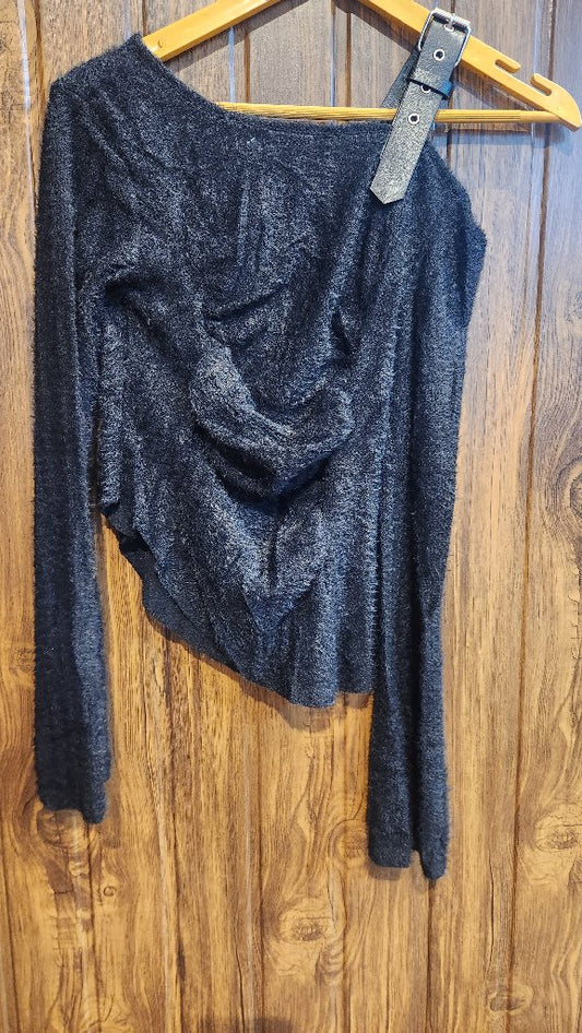 black Long Sleeve Top