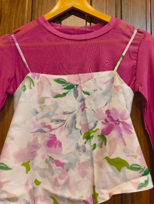 Floral Layered Top