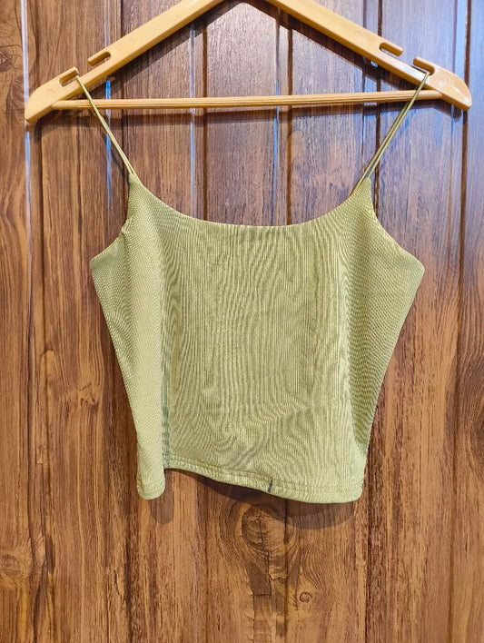 Spaghetti Strap Crop Tops