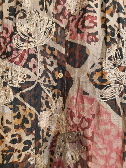 Floral Print Overshirts
