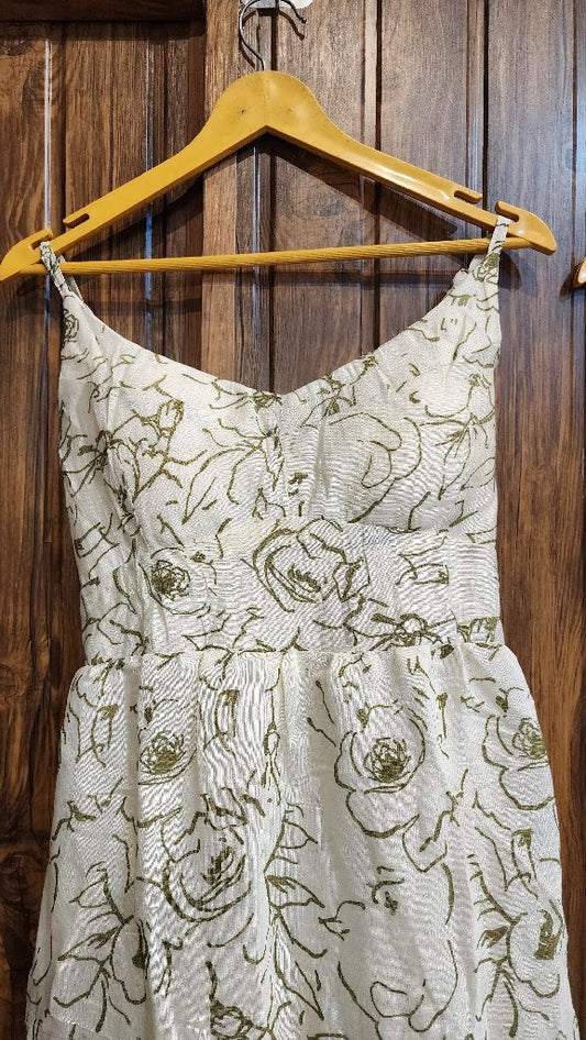 Floral Print Maxi Dress