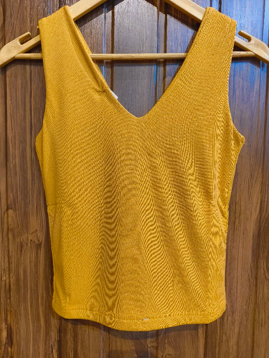 V-Neck Sleeveless Tops