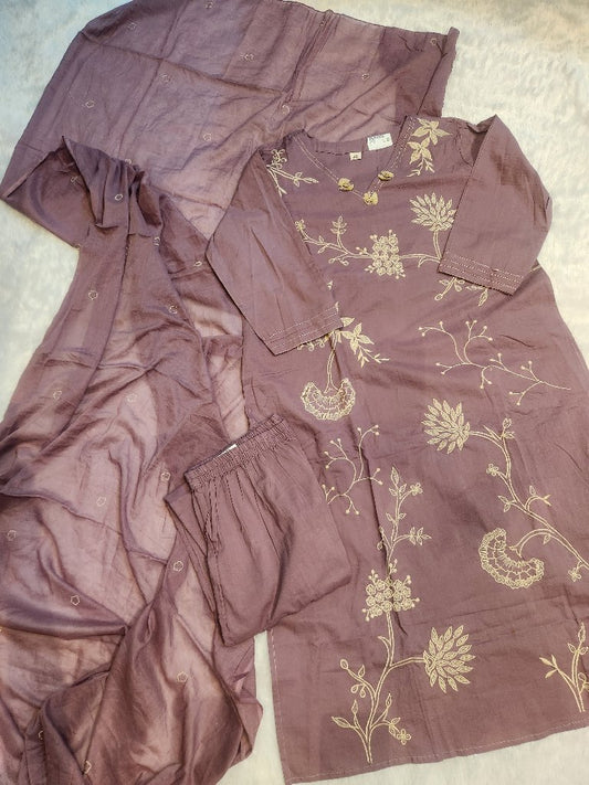 Embroidered Kurta Set