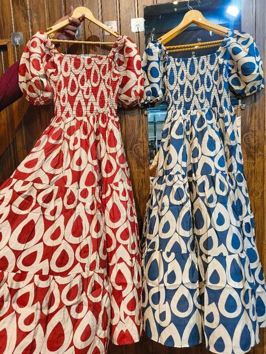 Printed Maxi Dress