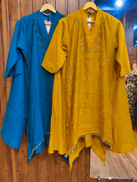 Embroidered suit