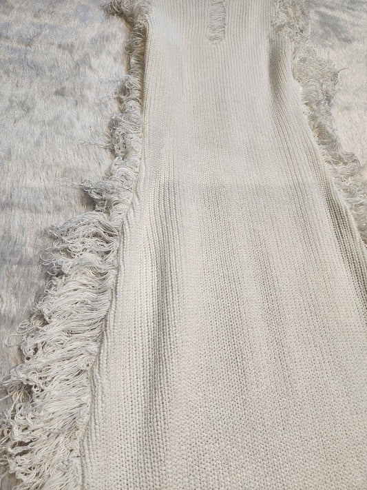 Fringe Detail Knit Top